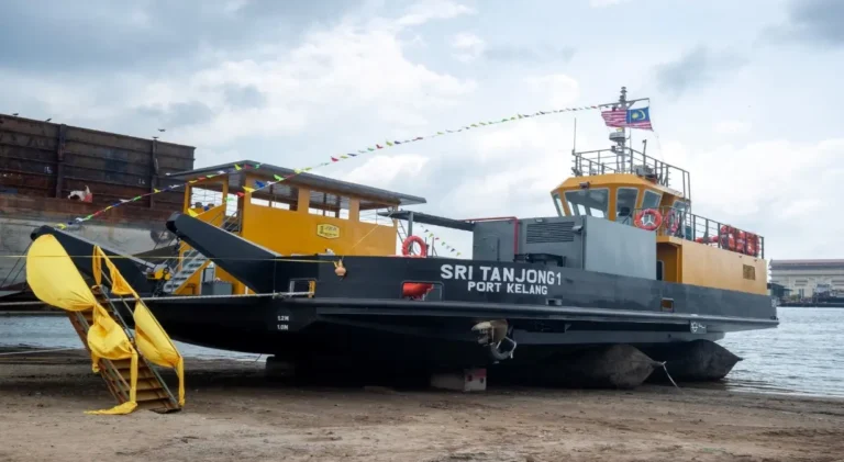 Design, Construction and Delivery of 33m Passenger Ferry, the new ferry can hold up to 58 passengers, 6 crew, or eight light vehicles  or  four 5-ton trucks